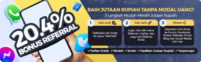 Referral Pandawa88 | Bonus Referral Judi Online | Bonus Undang Teman Pandawa88.